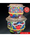 13吋 牛皮醒獅鼓 兒童卡通 醒獅鼓 兒童南獅鼓